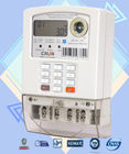 ปุ่มกดเฟสเดียว Sts Prepaid Meters Multi - Tariff Control Prepayment Meter