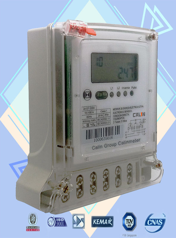 เครื่องวัดไฟฟ้า IEC Standard 2 Phase, เครื่องจ่ายไฟฟ้าแบบจ่ายไฟฟ้าล่วงหน้า 3 สาย