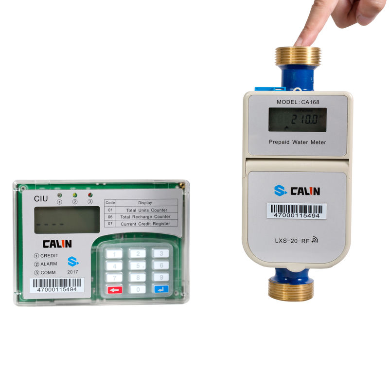 Angola Class B STS Split Keypad Water Prepaid Meters with RF communication, AMI/AMR system