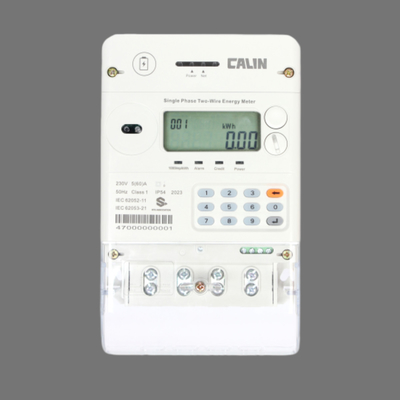 เครื่องวัดพลังงานแบบไร้สาย IR Optical Advanced Two-Wire Digital STS Prepayment Electricity Metering System เครื่องวัดพลังงานแบบไร้สาย